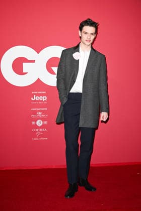 Milan, GQ Men of the Year 2025. In the photo: Louis Partridge  Copyright: xManuelexMangiarottix xipa-agency.netx xManuelexMangiarottix IPA_Agency_IPA68462801