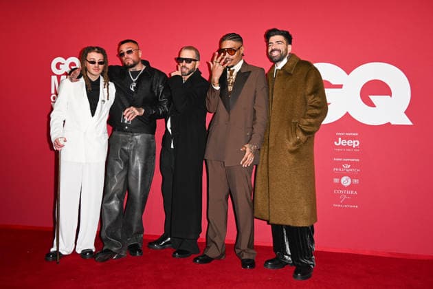 Milan, GQ Men of The Year 2025 In the photo: Sayf, Guè Pequeno, Shablo, Artie 5ive, Gianluca Gazzoli  Copyright: xManuelexMangiarottix xipa-agency.netx xManuelexMangiarottix IPA_Agency_IPA68463377