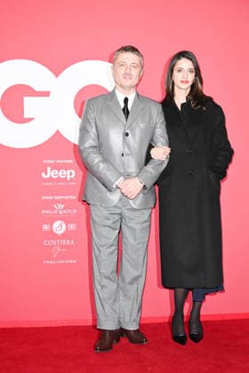 Milan, GQ Men of the Year 2025. Pictured: Federico Sarica, Benedetta Porcaroli  Copyright: xManuelexMangiarottix xipa-agency.netx xManuelexMangiarottix IPA_Agency_IPA68462608