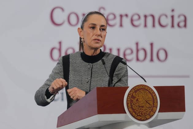 Mexico s President Claudia Sheinbaum speaks about Gertz Manero s resignation, during a press conference at National Palace. on November 28, 2025 in Mexico City, Mexico. Mexico City Mexico - ZUMAe321 20251128_zia_e321_008 Copyright: xCarlosxSantiagox