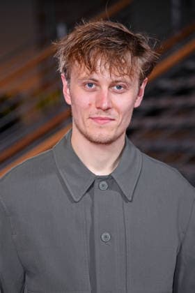 Max Schimmelpfennig at the festival opening of AROUND THE WORLD IN 14 FILMS at the cinema in the Kulturbrauerei in Berlin on 28 11 2025