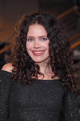 Marie Schnoell at the festival opening of AROUND THE WORLD IN 14 FILMS at the cinema in the Kulturbrauerei in Berlin on 28 11 2025
