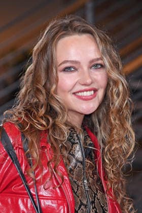 Marie von Bose at the festival opening of AROUND THE WORLD IN 14 FILMS at the cinema in the Kulturbrauerei in Berlin on 28 11 2025