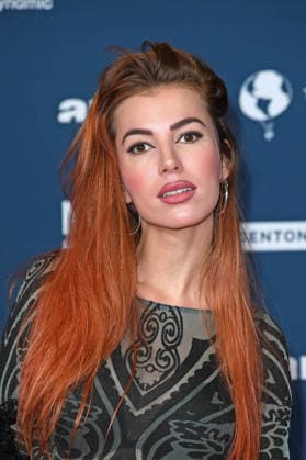 Lulu Gömann at the festival opening of AROUND THE WORLD IN 14 FILMS at the cinema in the Kulturbrauerei in Berlin on 28 11 2025