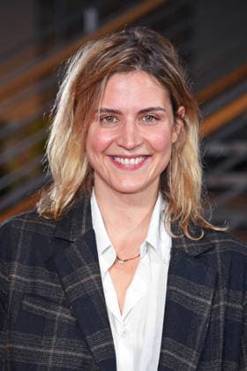 Morgane Ferru at the festival opening of AROUND THE WORLD IN 14 FILMS at the cinema in the Kulturbrauerei in Berlin on 28 11 2025