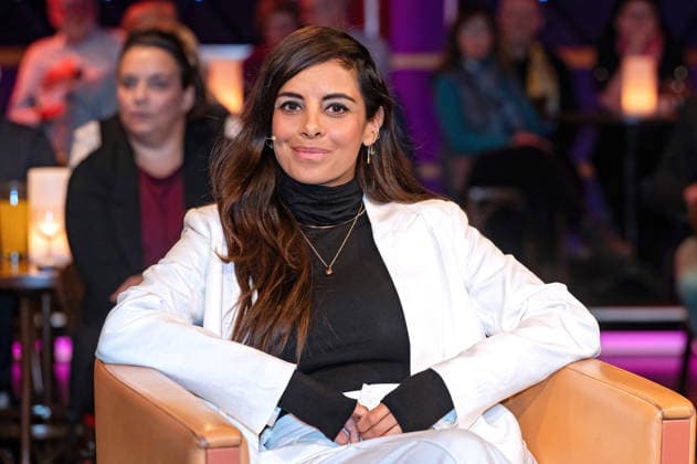 MDR Riverboat actress, presenter and author Collien Fernandes on the occasion of the recording of the MDR talk show Riverboat on 28 11 2025 at Mediacity Leipzig 20251128ADO0004