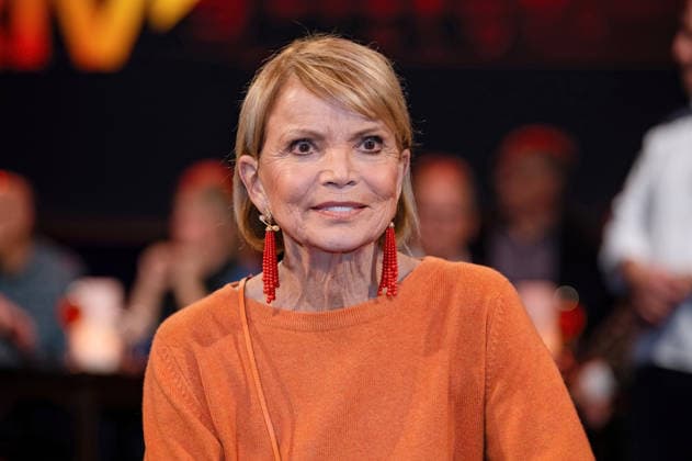 MDR Riverboat actress Helga Ursula Uschi Glas on the occasion of the recording of the MDR talk show Riverboat on 28 11 2025 at Mediacity Leipzig 20251128ADO0015