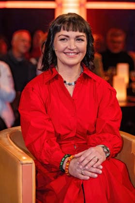 MDR Riverboat baker Doreen Bergmann on the occasion of the recording of the MDR talk show Riverboat on 28 11 2025 at Mediacity Leipzig 20251128ADO0041