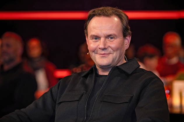 MDR Riverboat actor Devid Striesow on the occasion of the recording of the MDR talk show Riverboat on 28 11 2025 at Mediacity Leipzig 20251128ADO0060