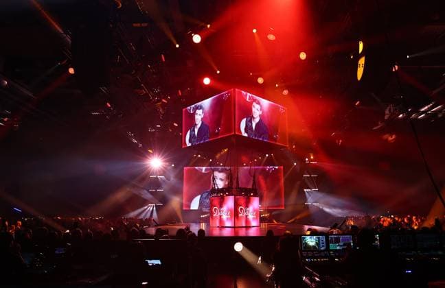 Let s Dance Live Tour 2025 in Erfurt EDITORIAL USE ONLY FOR EDITORIAL USE 28 11 2025, Erfurt, Messehalle, Let™s Dance Das Original Live Tour 2025 im Bild Opening of the show