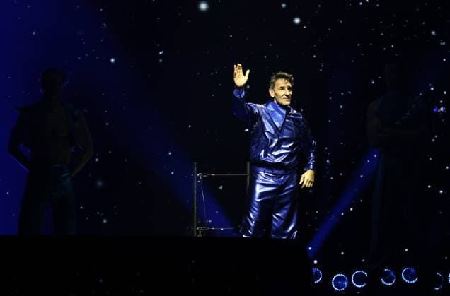 Let s Dance Live Tour 2025 in Erfurt EDITORIAL USE ONLY FOR EDITORIAL USE 28 11 2025, Erfurt, Messehalle, Let™s Dance The Original Live Tour 2025 in the picture Mark Keller