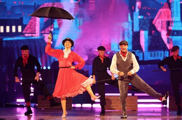 Let s Dance Live Tour 2025 in Erfurt EDITORIAL USE ONLY FOR EDITORIAL USE 28 11 2025, Erfurt, Messehalle, Let™s Dance The Original Live Tour 2025 in the picture Mark Keller and Kathrin Menzinger
