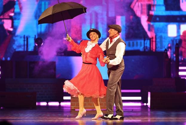 Let s Dance Live Tour 2025 in Erfurt EDITORIAL USE ONLY FOR EDITORIAL USE 28 11 2025, Erfurt, Messehalle, Let™s Dance The Original Live Tour 2025 in the picture Mark Keller and Kathrin Menzinger