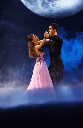 Let s Dance Live Tour 2025 in Erfurt EDITORIAL USE ONLY FOR EDITORIAL USE 28 11 2025, Erfurt, Messehalle, Let™s Dance The Original Live Tour 2025 in the picture Diego Pooth and Ekaterina Leonova