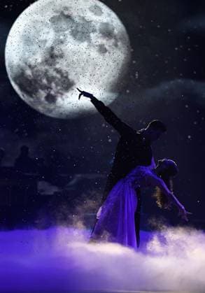 Let s Dance Live Tour 2025 in Erfurt EDITORIAL USE ONLY FOR EDITORIAL USE 28 11 2025, Erfurt, Messehalle, Let™s Dance The Original Live Tour 2025 in the picture Diego Pooth and Ekaterina Leonova