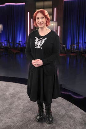 Lydia Benecke at the recording of the WDR talk show Kölner Treff in WDR Studio BS 3 Cologne, 28 11 2025 Foto:xR.xSchmiegeltx xFuturexImagex koelner_treff2811_5122