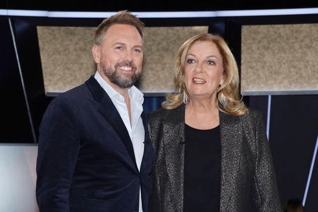 Steven Gätjen and Bettina Tietjen at the recording of the NDR Talk Show in the NDR television studio Lokstedt Hamburg, 28 11 2025 Foto:xH.xHartmannx xFuturexImagex ndr_talk2811_5126