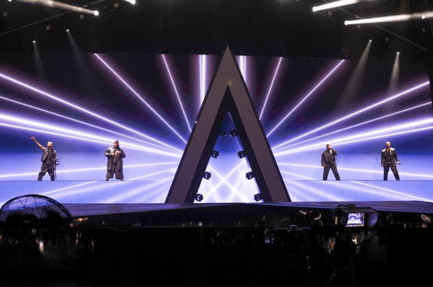 JLS bring their The Club Is Alive: 2025 Hits Tour to the O2 arena London United Kingdom Friday 28 November 2025. JLS performing on their The Club Is Alive: 2025 Hits Tour at the O2 arena London, United Kingdon on Friday 28 November 2025., Credit:Ray Hill Avalon  Copyright: xRayxHillx xAvalonx 1055274362