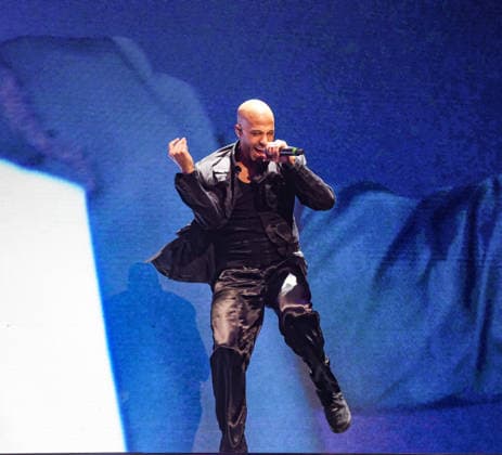 JLS bring their The Club Is Alive: 2025 Hits Tour to the O2 arena London United Kingdom Friday 28 November 2025. Marvin Humes of JLS performing on their The Club Is Alive: 2025 Hits Tour at the O2 arena London, United Kingdon on Friday 28 November 2025., Credit:Ray Hill Avalon  Copyright: xRayxHillx xAvalonx 1055274371