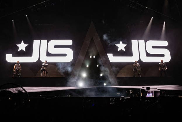 JLS bring their The Club Is Alive: 2025 Hits Tour to the O2 arena London United Kingdom Friday 28 November 2025. of JLS performing on their The Club Is Alive: 2025 Hits Tour at the O2 arena London, United Kingdon on Friday 28 November 2025., Credit:Ray Hill Avalon  Copyright: xRayxHillx xAvalonx 1055274432