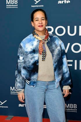 Sarah Blaßkiewitz at the festival opening and the premiere of the feature film Sentimental Value at the 20 World Cinema Festival Around the World in 14 Films at the Kino in derKulturBrauerei Berlin, 28 11 2025 Foto:xM.xBehrensx xFuturexImagex world_5157