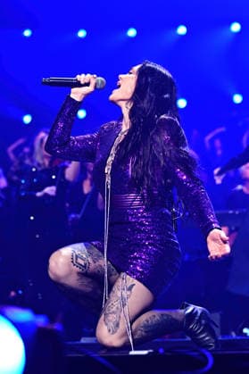 Night of the Proms 2025 Singer Vanessa Amorosi during a performance at the Night of the Proms 2025 on 28 11 2025 at the SAP Arena Mannheim 20251128MWI099500
