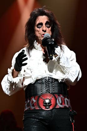 Night of the Proms 2025 Singer Alice Cooper during a performance at the Night of the Proms 2025 on 28 11 2025 at SAP Arena Mannheim 20251128MWI100274
