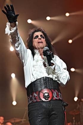 Night of the Proms 2025 Singer Alice Cooper during a performance at the Night of the Proms 2025 on 28 11 2025 at SAP Arena Mannheim 20251128MWI100316