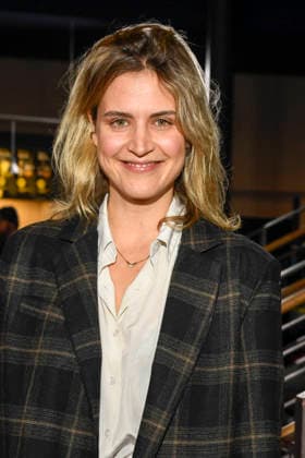 ABBberlin Morgane Ferru French actress guest on the red carpet at the festival opening AROUND THE WORLD IN 14 FILMS at Cinestar Kino in der Kulturbrauerei Berlin on 28 11 2025 Berlin Germany