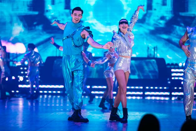 Diego Pooth and Ekaterina Leonova at Let s Dance Die Live Tour 2025 in the Messehalle Erfurt, 28 11 2025 Foto:xM.xKremerx xFuturexImagex dance_5303