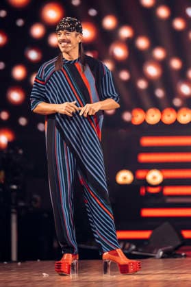 Jorge Gonzalez at Let s Dance Die Live Tour 2025 in the Messehalle Erfurt, 28 11 2025 Foto:xM.xKremerx xFuturexImagex dance_5314