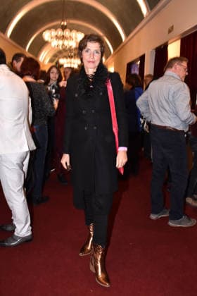Julia Bremermann at the Der Neurosen Kavalier Theater Premiere at Schlossparktheater on 29 11 2025 in Berlin Der Neurosen Kavalier Theater Premiere in Berlin