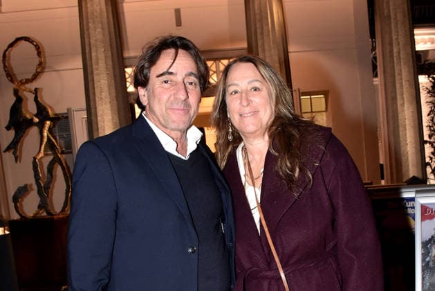 Dieter Landuris and Natascha Landuris at the Der Neurosen Kavalier Theater Premiere at the Schlossparktheater on 29 11 2025 in Berlin Der Neurosen Kavalier Theater Premiere in Berlin