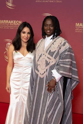 22nd Marrakech International Film Festival Day 2 Erige Sehiri and Aissa Maiga attends the 22nd Marrakech International Film Festival Day 2 on November 29, 2025 in Paris, France. Photo by Nasser Berzane ABACAPRESS.COM Paris France  Copyright: xBerzanexNasser ABACAx