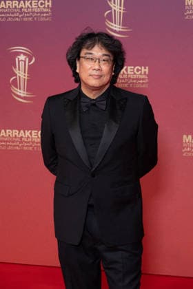 22nd Marrakech International Film Festival Day 2 Jury President Bong Joon-ho attends the 22nd Marrakech International Film Festival Day 2 on November 29, 2025 in Paris, France. Photo by Nasser Berzane ABACAPRESS.COM Paris France  Copyright: xBerzanexNasser ABACAx
