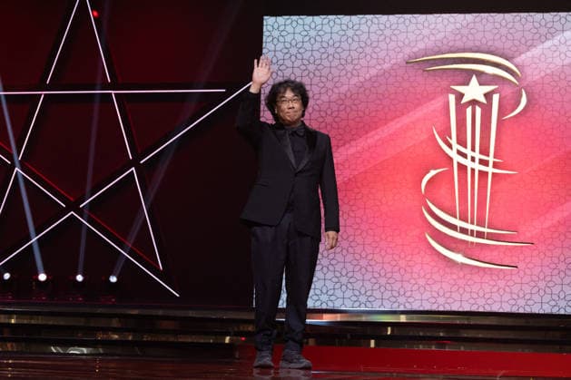 22nd Marrakech International Film Festival Day 2 Jury president Bong Joon-ho attends the 22nd Marrakech International Film Festival Day 2 on November 29, 2025 in Paris, France. Photo by Nasser Berzane ABACAPRESS.COM Paris France  Copyright: xBerzanexNasser ABACAx