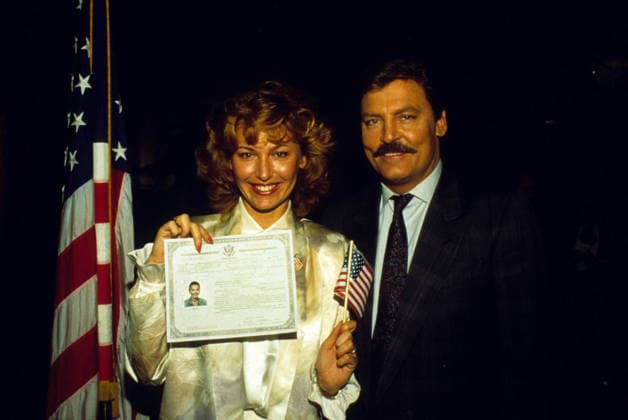 F3748 STACY KEACH & MALGOSIA KEACH Copyright: xRalphxDominguez MediaPunchx