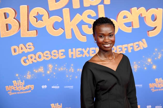 Lorna Ishema at the premiere of the movie Bibi Blocksberg Das große Hexentreffen at Mathäser Filmpalast Munich, 29 11 2025 Foto:xR.xHeinex xFuturexImagex bibi_5165