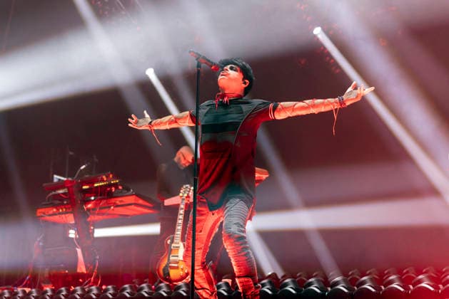 Gary Numan performs at Manchester Apollo Gary Numan performs at Manchester Apollo, Manchester, England, 29th November 2025, Credit:Mike Gray Avalon  Copyright: xMikexGrayx xAvalonx 1055483420
