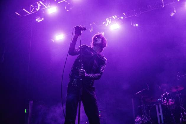 The Horrors performing live at O2 Forum Kentish Town in London, United Kingdom, on 29 November 2025 The Horrors performing live at O2 Forum Kentish Town in London, United Kingdom, on 29 November 2025, Credit:Sarah Tsang Avalon  Copyright: xSarahxTsangx xAvalonx 1055507171