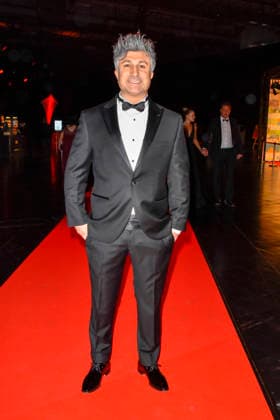 ABBdortmund Kürsat Kuersat Yildirim Lotto Chico as a guest on the red carpet at the Kinderlachen Gala 2025 in the Westfalenhalleon 29 11 2025 in Dortmund NRW Germany