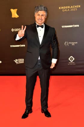 ABBdortmund Kürsat Kuersat Yildirim Lotto Chico as a guest on the red carpet at the Kinderlachen Gala 2025 in the Westfalenhalleon 29 11 2025 in Dortmund NRW Germany