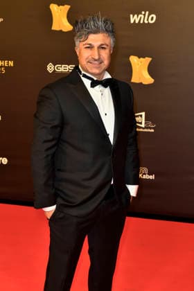 ABBdortmund Kürsat Kuersat Yildirim Lotto Chico as a guest on the red carpet at the Kinderlachen Gala 2025 in the Westfalenhalleon 29 11 2025 in Dortmund NRW Germany