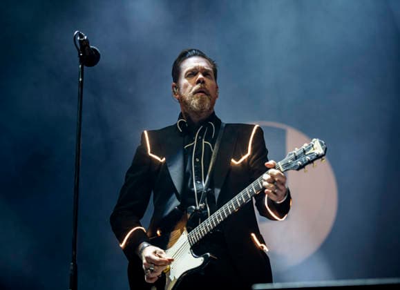 The Hives performing live at Alexandra Palace, London, 29 November 2025 The Hives performing live at Alexandra Palace, London, 29 November 2025 Vigilante Carlstroem (Mikael Karlsson) ,guitarist, backing vocals The Hives are a Swedish rock band that rose to prominence in the early 2000s during the garage rock revival. Their mainstream success came with the release of the album Veni Vidi Vicious, containing the anthem Hate to Say I Told You So . The band have been acclaimed by music critics as one of the best live rock bands in current music. This is their The Hives Forever Forever The Hives - World Tour 2025, Credit:Dafydd Owen Avalon Alexandra Palace, London  Copyright: xDafyddxOwenx xAvalonx 1055520090