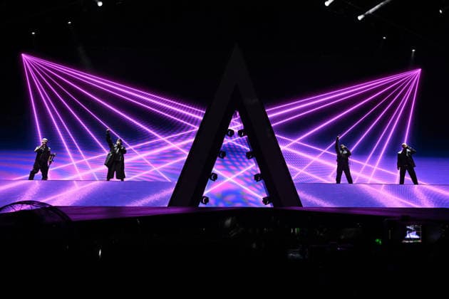JLS performing at O2 Arena in London LONDON, ENGLAND - NOVEMBER 29: Aston Merrygold, OritsÃ Williams, JB Gill and Marvin Humes of ˜JLS™ performing at O2 Arena, Greenwich on November 29, 2025 in London, England. CAP MAR MAR Great Britain Copyright: xMartinxHarris CapitalxPicturesx