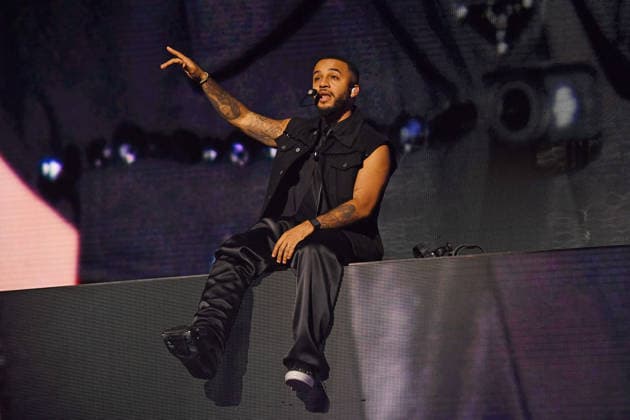 JLS performing at O2 Arena in London LONDON, ENGLAND - NOVEMBER 29: Aston Merrygold of ˜JLS™ performing at O2 Arena, Greenwich on November 29, 2025 in London, England. CAP MAR MAR Great Britain Copyright: xMartinxHarris CapitalxPicturesx
