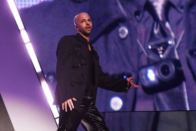 JLS performing at O2 Arena in London LONDON, ENGLAND - NOVEMBER 29: Marvin Humes of ˜JLS™ performing at O2 Arena, Greenwich on November 29, 2025 in London, England. CAP MAR MAR Great Britain Copyright: xMartinxHarris CapitalxPicturesx