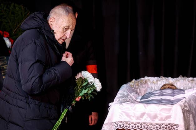 RUSSIA, MOSCOW - NOVEMBER 30, 2025: Director Andrei Smirnov attends a farewell ceremony for the late actor Vsevolod Shilovsky at Shilovsky Moscow Theatre Studio. Vsevolod Shilovsky passed away on 26 November 2025 at the age of 87. Moscow Russia  - ZUMAt113 20251130_zaa_t113_141 Copyright: xSergeixBulkinx