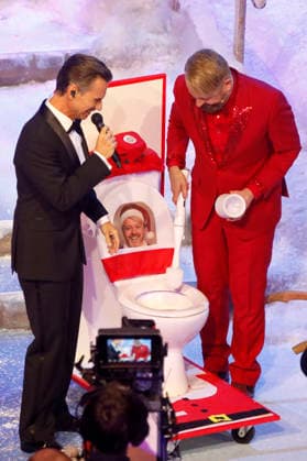 Florian Silbereisen and Ross Antony in the ARD TV show Das Adventsfest der 100 000 Lichter 2025 at the Congress Center Suhl Suhl, 29 11 2025 Foto:xAgenturxWehnertx xGränzdörferx xFuturexImagex advendsfest_5153