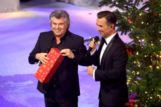 Andy Borg and Florian Silbereisen in the ARD TV show Das Adventsfest der 100 000 Lichter 2025 at the Congress Center Suhl Suhl, 29 11 2025 Foto:xAgenturxWehnertx xGränzdörferx xFuturexImagex advendsfest_5173